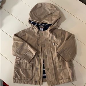 Little Me dog raincoat